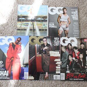GENTLEMEN’S QUARTERLY MAGAZINE Lot Of 5 Sep 2025 To Mar 2026 Issues Collection